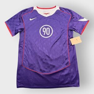 Nike Total 90 (T90) Big Kids Dri-FIT Court Purple Football Shirt size XL New